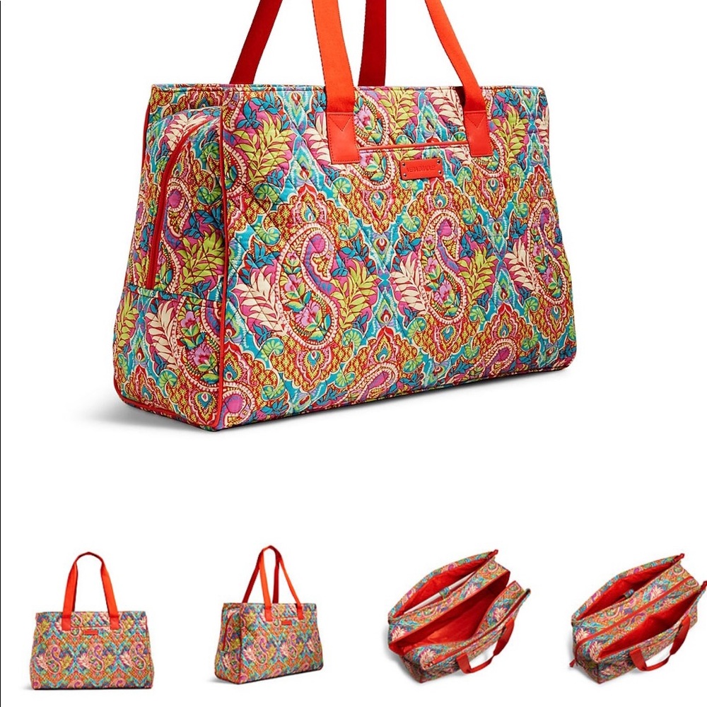 Vera Bradley Triple Compartment Travel Bag